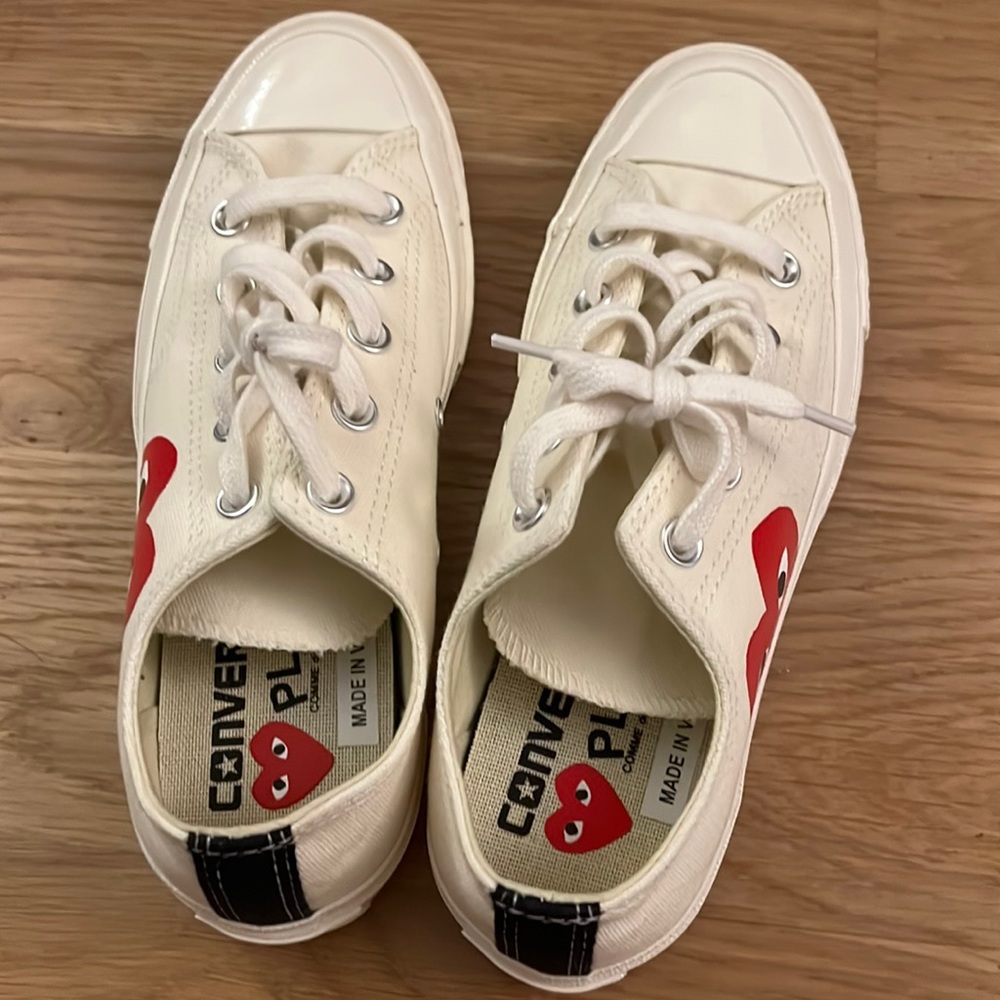 Never worn comme de garçon sneakers